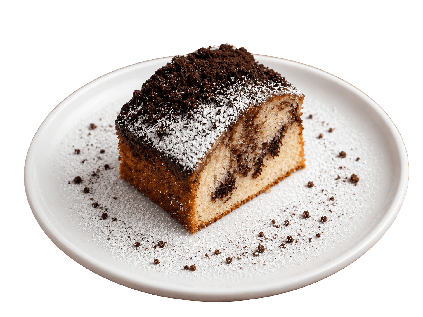 Marble Cake Slice
