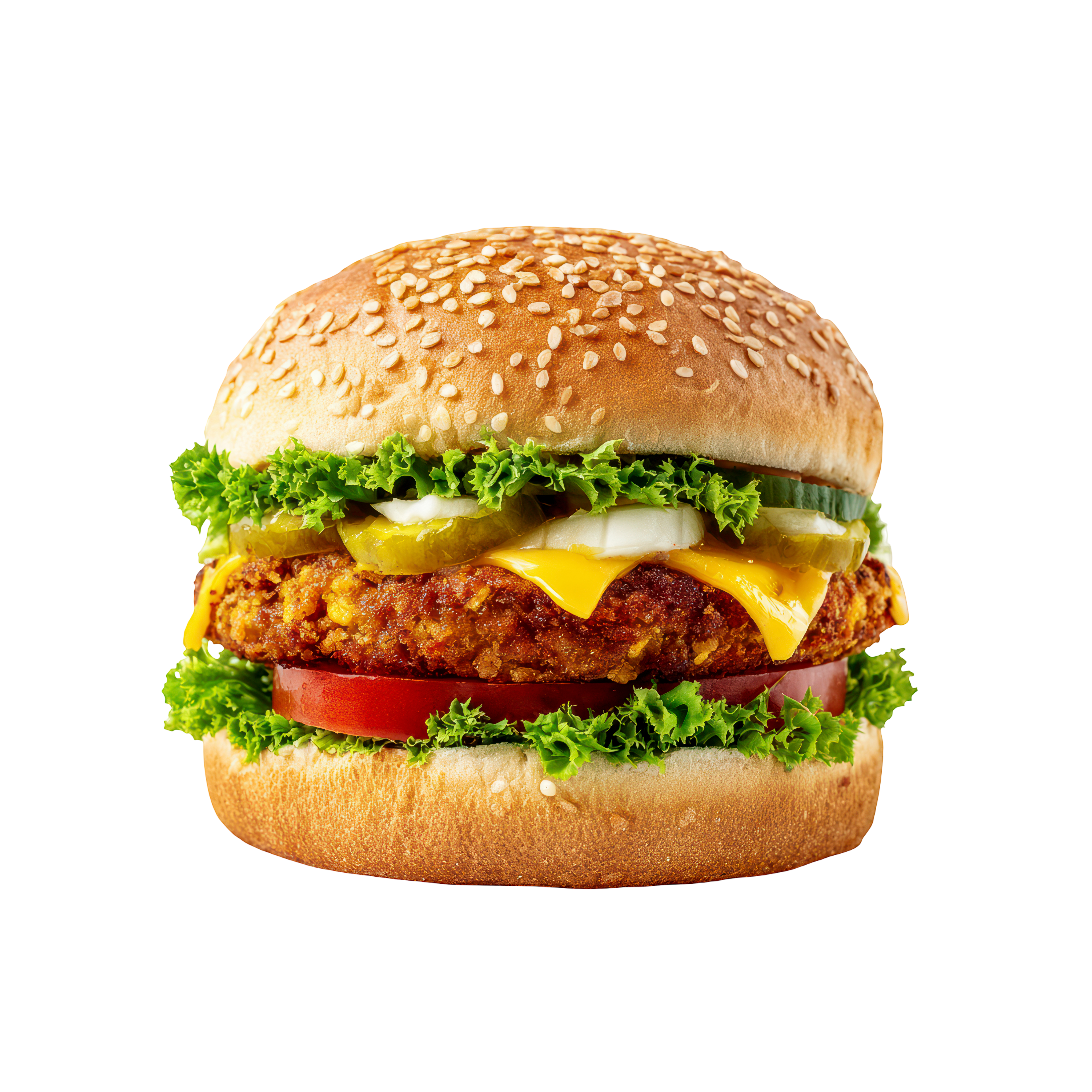 Crunchy Aloo Burger