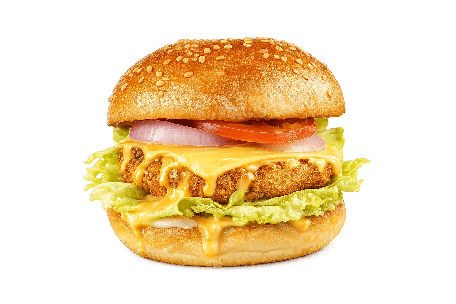 Royal Spicy Paneer Burger