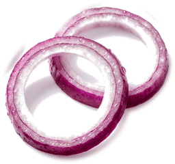 Crisp Red Onion Ring